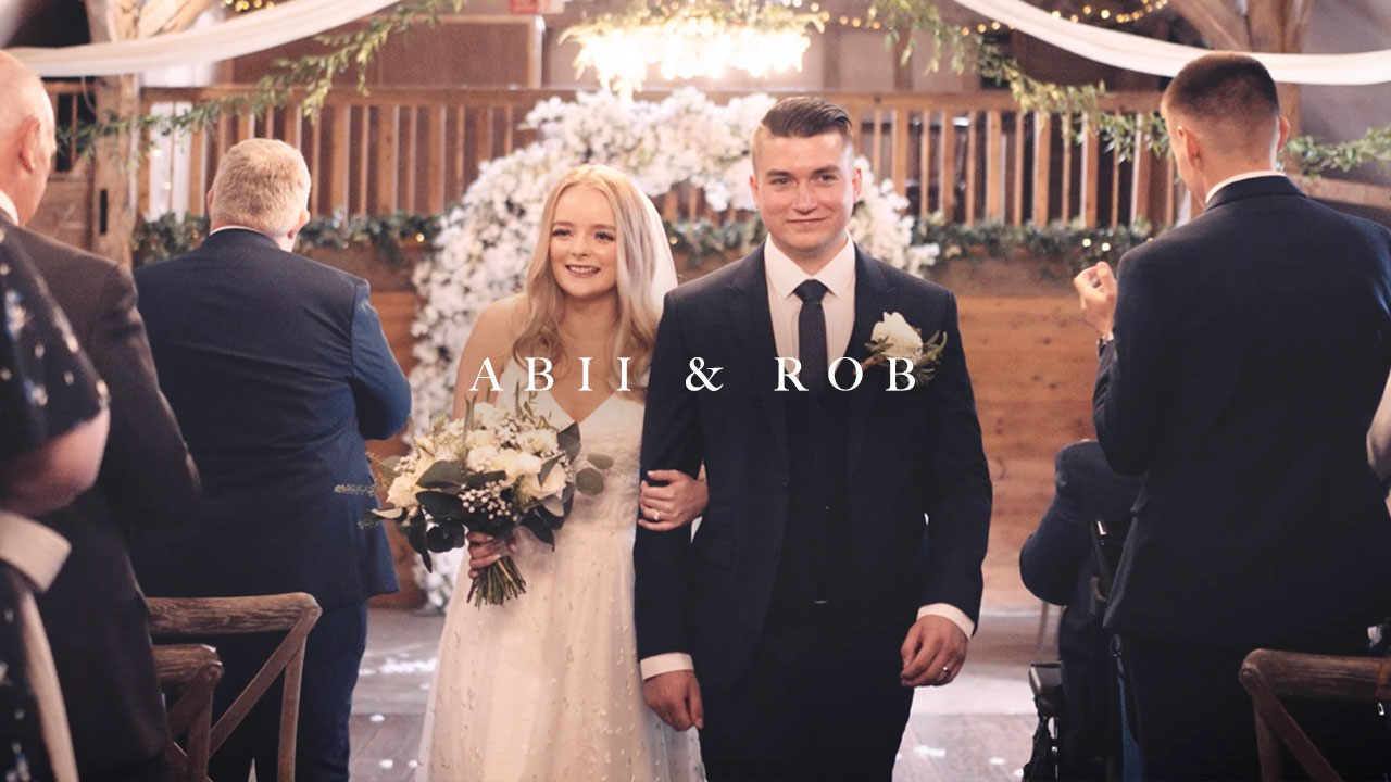 Abii & Rob - Lains Barn Summer Wedding Film